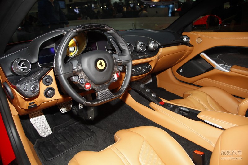 法拉利f12berlinetta北京车展实拍提示支持键盘翻页左右
