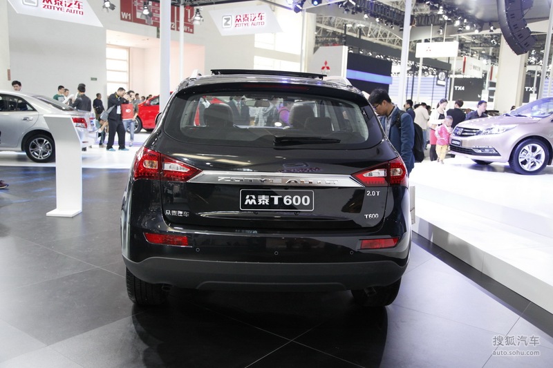众泰t600北京车展实拍