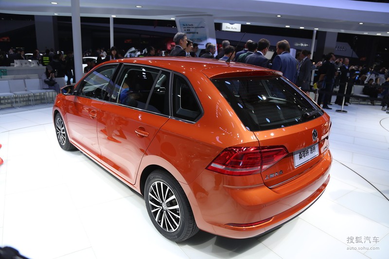 大众桑塔纳浩纳上海车展实拍