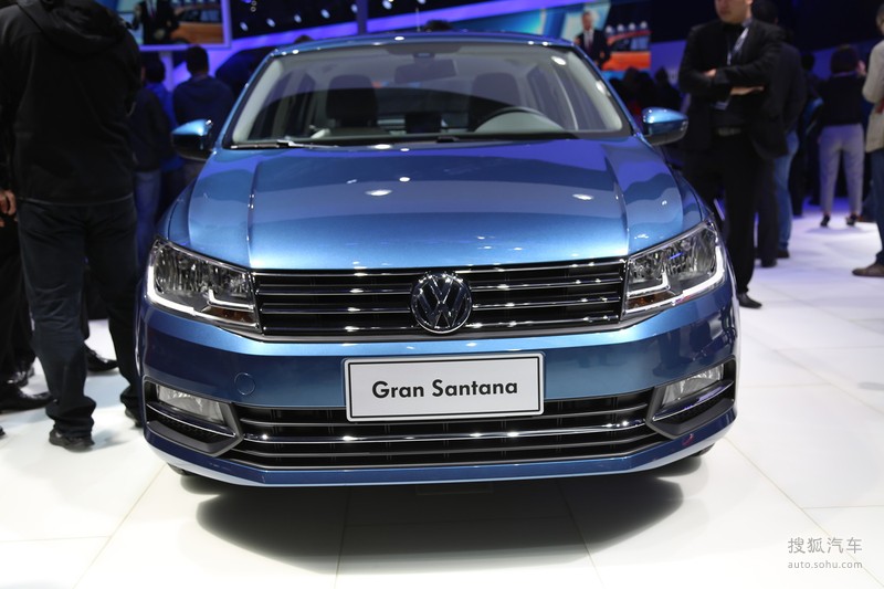 大众桑塔纳浩纳 上海车展实拍