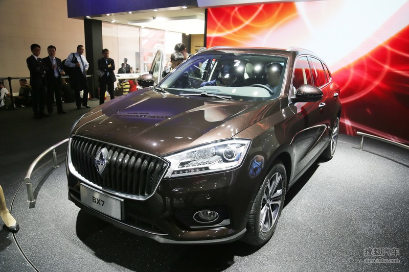 宝沃bx7北京车展实拍