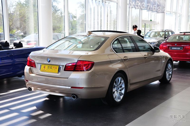 【 宝马5系图片】_铂青铜色_外观_搜狐汽车网
