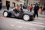 纽约街头惊现首款3D打印汽车 仅44小时完成制作