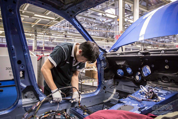 终见庐山真面目参观bmw新3系涂装全过程