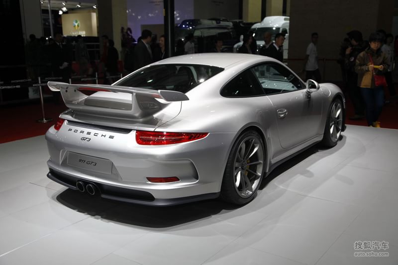 保時捷保時捷汽車911保時捷全新911 gt3上海車展實拍