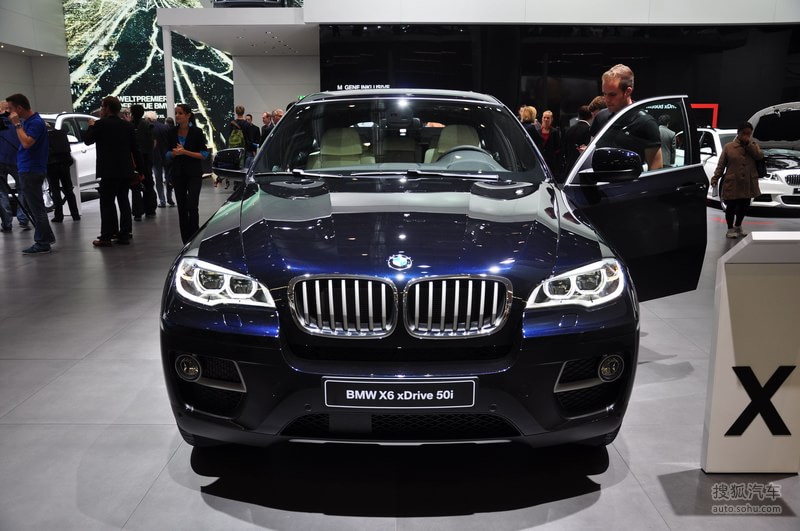 宝马进口宝马x6宝马x6 法兰克福车展实拍