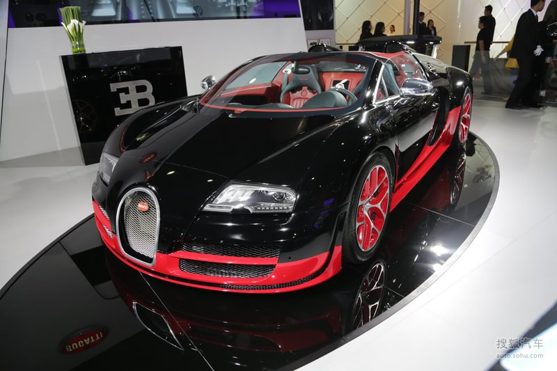 布加迪布加迪威航布加迪威航grand sport vitesse车展实拍