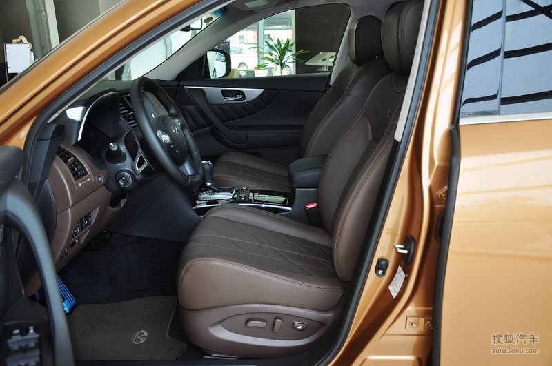 英菲尼迪fx2011款fx35 金尚超越版内饰棕色真皮内饰m906894图片_图库