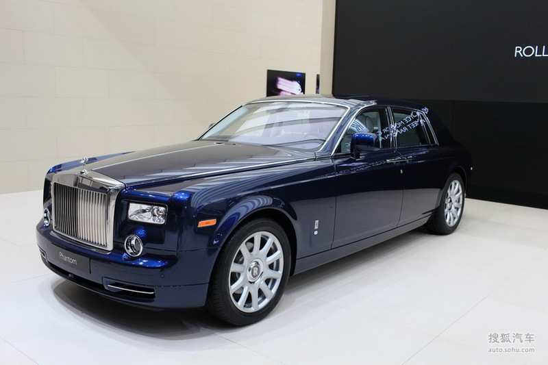 劳斯莱斯劳斯莱斯幻影劳斯莱斯ghost法兰克福车展实拍