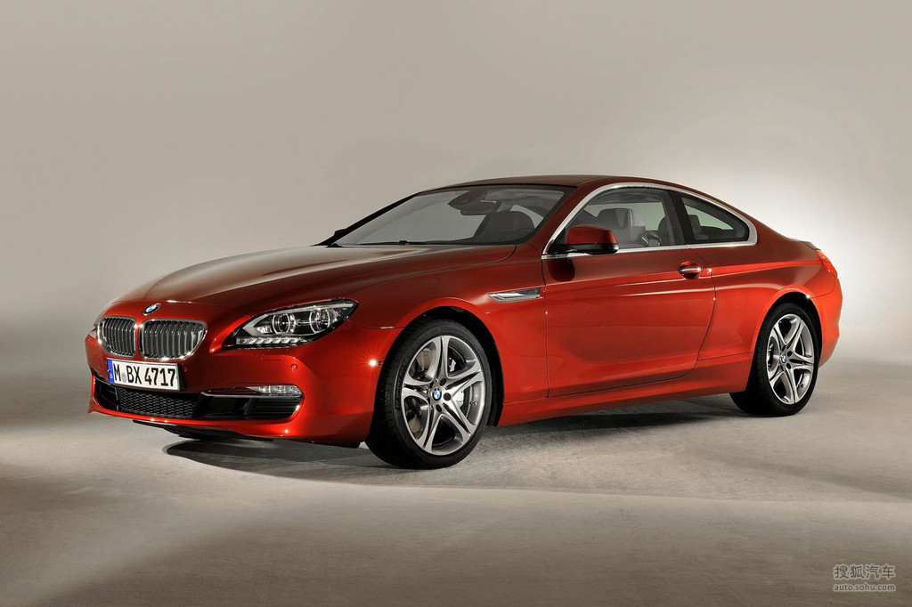 宝马6系双门官方朱砂红t860546高清图片_图库_搜狐汽车