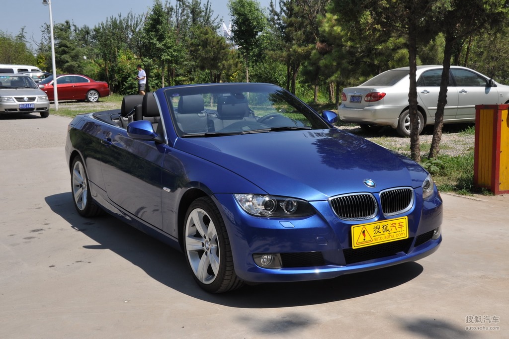 宝马3系敞篷2011款325i外观蒙特哥蓝t537394高清图片_图库_搜狐汽车