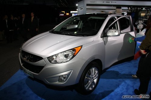 2010款现代途胜北美车展实拍