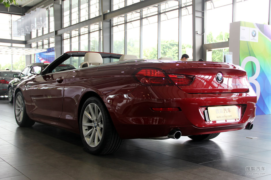 2011款宝马640i敞篷到店实拍