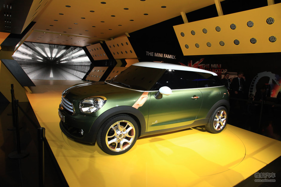 minipaceman 迷你mini paceman概念车 北美车展实拍