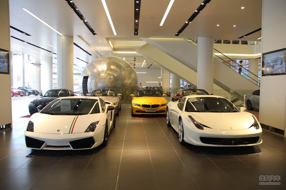 新澳康达深圳名车广场二三楼展厅璀璨开幕