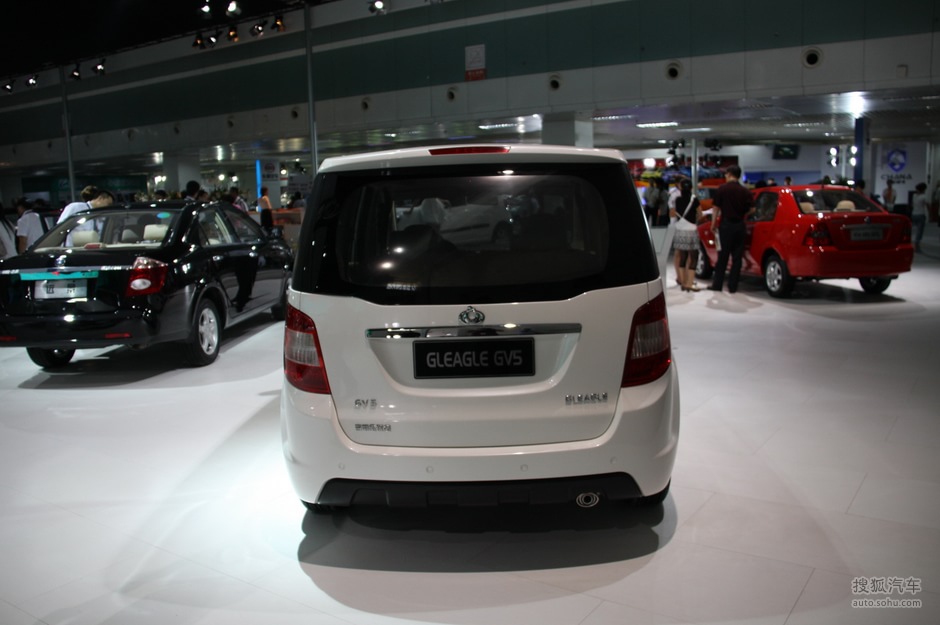 全球鹰 吉利汽车 gv5 全球鹰gv5长春车展实拍