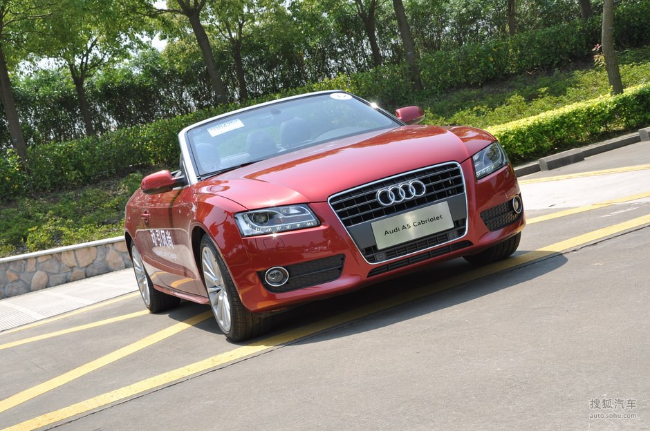 奥迪 进口奥迪 a5敞篷 奥迪a5 cabriolet试驾实拍