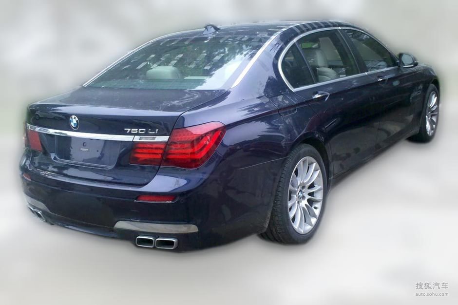 2013款宝马760li国内谍照